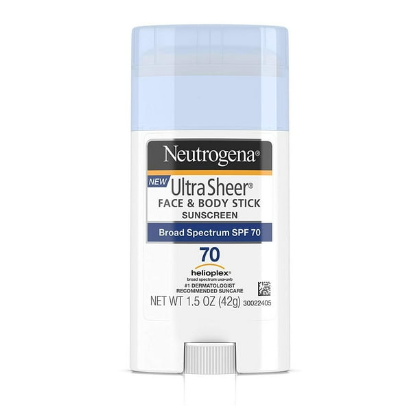 Neutrogena Ultra Sheer NonGreasy Sunscreen Stick for Face & Body