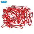 thumbnail image 3 of Uxcell Épingles de Sûreté 2,95 Pouces Grandes Épingles à Coudre en Métal Rouges 30 Pcs, 3 of 5