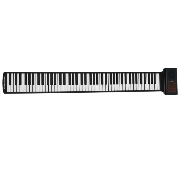 88 teclas Plegables Piano Portátil Recargable Piano Rodado Piano Electrónico