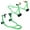 Green, variant on Ambifirner Heavy-Duty Motorcycle Lift Stand 1000LB Capacity - Adjustable Swingarm Stand for Sport Bike Repair, Portable Garage Tool