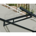 thumbnail image 2 of Palram - Canopia Bremen Acrylic Awning Gray/Clear, Multiple Sizes, 2 of 7