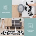 thumbnail image 6 of White and Gray Of Leopard Print Kitchen Rugs Sets Of 3,Kitchen Runner Rugs Non Skid Washable,Decorative Kitchen Floor Mats for Kitchen,Sink,Laundry,17"x30"+ 17"x47" + 17"x59", 6 of 6