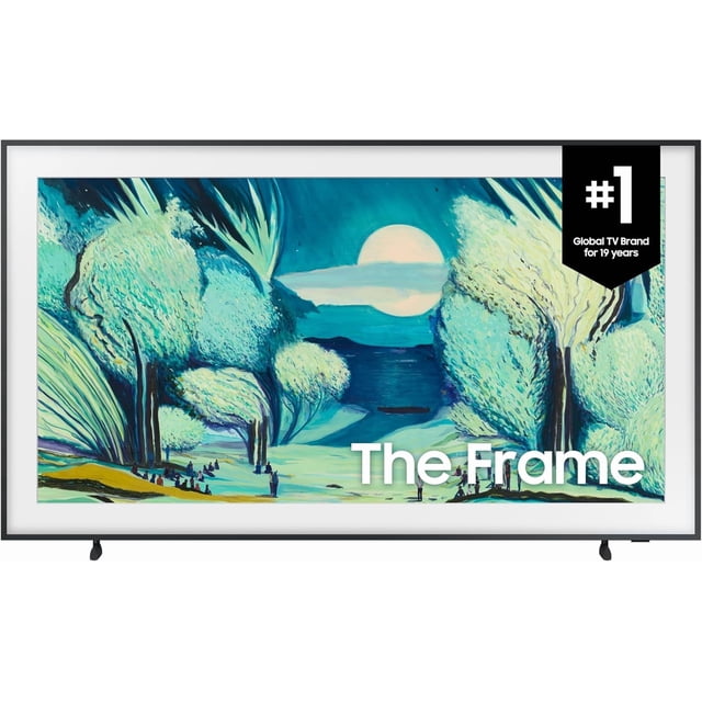 Restored Samsung 43-Inch The Frame 4K Smart TV 2025 Art Mode, Matte Display, AI Gen 2 Processor, Q-Symphony, Slim Design (QN43LS03FAFXZC) - Open Box