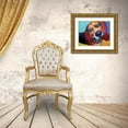 thumbnail image 3 of Townsend, Connie R. 18x15 Gold Ornate Wood Framed with Double Matting Museum Art Print Titled - Beguile, 3 of 4