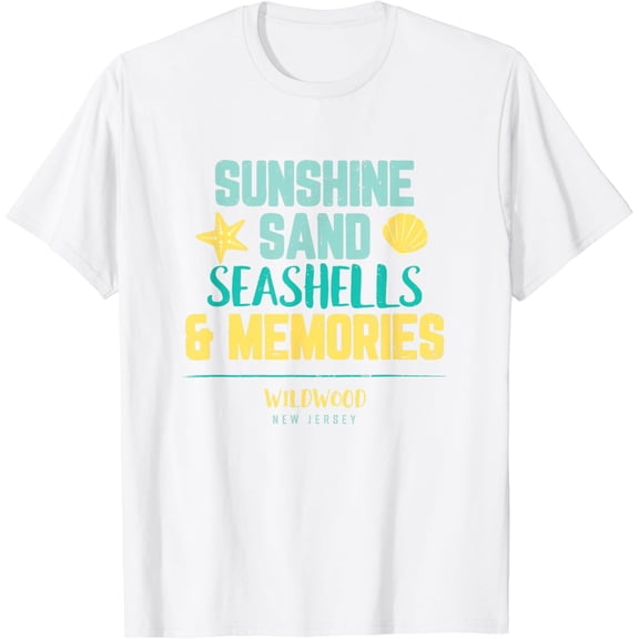 Wildwood Shirt Group Family Vacation Tshirt Seashell Lover