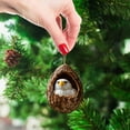 thumbnail image 6 of Charming Christmas Animals Print Acrylic Hanging Ornament with Adorable Designs, Wonderful Gift for Family and Colleagues to Decorate Home J, 6 of 8