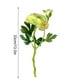 thumbnail image 2 of Worallymy Ramo de camelia artificial de 2 cabezas simulación de flores centro de mesa decoración floral falsa verde Worallymy JD735806934, 2 of 7