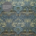 thumbnail image 3 of Victorian William Morris Original Design Vintage Shower Curtain Furniture Bathroom Fabric Decorations Washable Shower Curtain with Hooks, 3 of 8