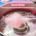 thumbnail image 3 of Topboutique Cotton Candy Sticks,50 Pcs Candy Cones,Paper Cotton Candy Cones,Candies Holder Paper Straws Cones,Paper Cones Supplies for Birthdays, Weddings, Parties, Candys Making,White,11.8 inch, 3 of 7