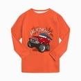 thumbnail image 4 of Gibobby Boy Outfits Fall Winter Printed Cute Printed Long Sleeve Outwear Clothing Sets 1T 2T 3T 4T Toddler Boys Outfit Sets(6-7 Years,Red), 4 of 7