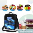 thumbnail image 4 of Fotbe Blue Viper Snake 2 Lonchera Bolsa de Almuerzo para Hombres y Mujeres, Lonchera de Gran Capacidad, Bolsa de Almuerzo Reutilizable, Bolsa Térmica Aislante, 4 of 7