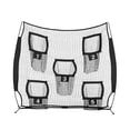 thumbnail image 3 of DYNWAVECA Filet de Remplacement pour Baseball Filet d'Entraînement 7ftx7ft Support Portable Robuste Écran de Lancer de Softball pour Frapper Lancer Lancer, 3 of 10