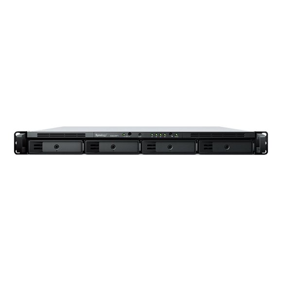 Synology RackStation RS822RP+ - NAS server - 4 bays - rack-mountable - SATA 6Gb/s - RAID RAID 0, 1, 5, 6, 10, JBOD - RAM 2 GB - Gigabit Ethernet - iSCSI support - 1U