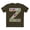 Army, variant on Letter Shirt, Shirt with Letters, Tee Shirt with Gold Letters