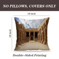 thumbnail image 2 of LALILO Throw Pillow Covers Fashion Stuff Summer Sneakers Radio And Cushion Cover 18" x 18", 2 Pack, 2 of 6