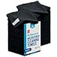 thumbnail image 3 of 12" x 12" Microfiber Cleaning Cloths (50 Pack) - Reusable Towels, Wash Rags, Dust Cloth, All-Purpose: Kitchen, Dish, Cars, Shop, Glass (Black), 3 of 4