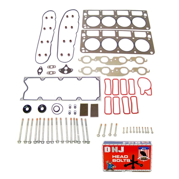 DNJ HGB3141 Cylinder Head Gasket Set Fits Cars & Trucks 01-01 Avanti Chevrolet 5.7L OHV 16V