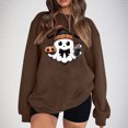 thumbnail image 1 of Amzcrzy Chandails en Molleton pour Femmes Halloween Chandail en Molleton Mode Imprimé Ample Manches Longues Blouse Col Rond Chandails en Molleton Sans Capuche Chandails en Molleton pour Femmes Chandails en Molleton et Chandails à Capuchon TG, 1 of 4