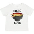 thumbnail image 3 of Inktastic Miso Cute with Miso Soup Boys or Girls Toddler T-Shirt, 3 of 5