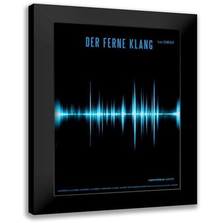 Geissbuhler, K. Domenic 11x14 Black Modern Framed Museum Art Print Titled - Der ferne Klang