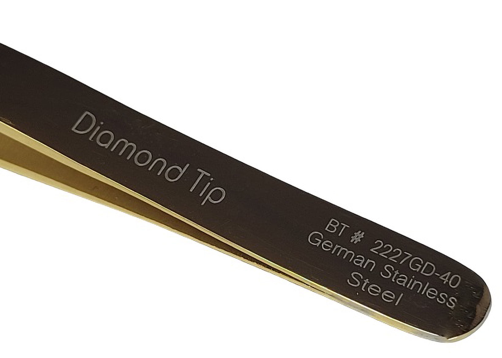 Professional Diamond Tip Eyebrow Tweezers
