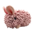 thumbnail image 2 of Bunny -Shaped Chenilles Hand Towel Cute Cartoons Bunny Fuzzy Fuzzy Ball Hand Towel Absorbent Decorative Fuzzy Ball Hanging Towel For Bathroom And Kitchen, 2 of 6