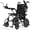 Black, variant on Foldable Electric Wheelchair, All Terrain Smart Motorized Wheelchair, Senior-Friendly Power Chair with 360° Joystick, 15+ MilesLong-Range Mobility Scooter, Purple