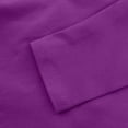 thumbnail image 7 of Girls Comfy Bolero Shrugs Long Sleeve Front Twist Knot Trendy Cute Shawls Wraps for Dress Cardigan (4-7 Years, Purple), 7 of 7