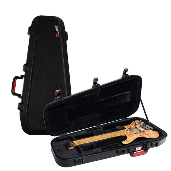 Funda Gator TSA/ATA moldeada para guitarra eléctrica sin cabeza