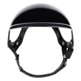 thumbnail image 3 of Cascos para mascotas, perro, gato, bicicleta, motocicleta, sombrero con agujeros para los oídos y correa ajustable, color negro, duro, para mascotas, para viajar, reutilizable, sombrero de motocicleta, 3 of 11