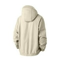 thumbnail image 3 of Rhuody Winter Coats For Men Men'S Long Sleeve Jackets Sportswear Breathable Hooded With Side Seam Pockets Ideal Summer Activities Sun Durable Clothes Khaki L, 3 of 4