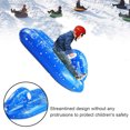 thumbnail image 2 of BEADCEST Skiing Inflatable Sled Inflatable Snow Tube Tear-resistant for Outing 1Pack, 2 of 6
