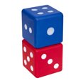 thumbnail image 2 of Learning Advantage Jumbo Foam Dice - Set of 2 - 3.25" - Red and Blue, 2 of 3