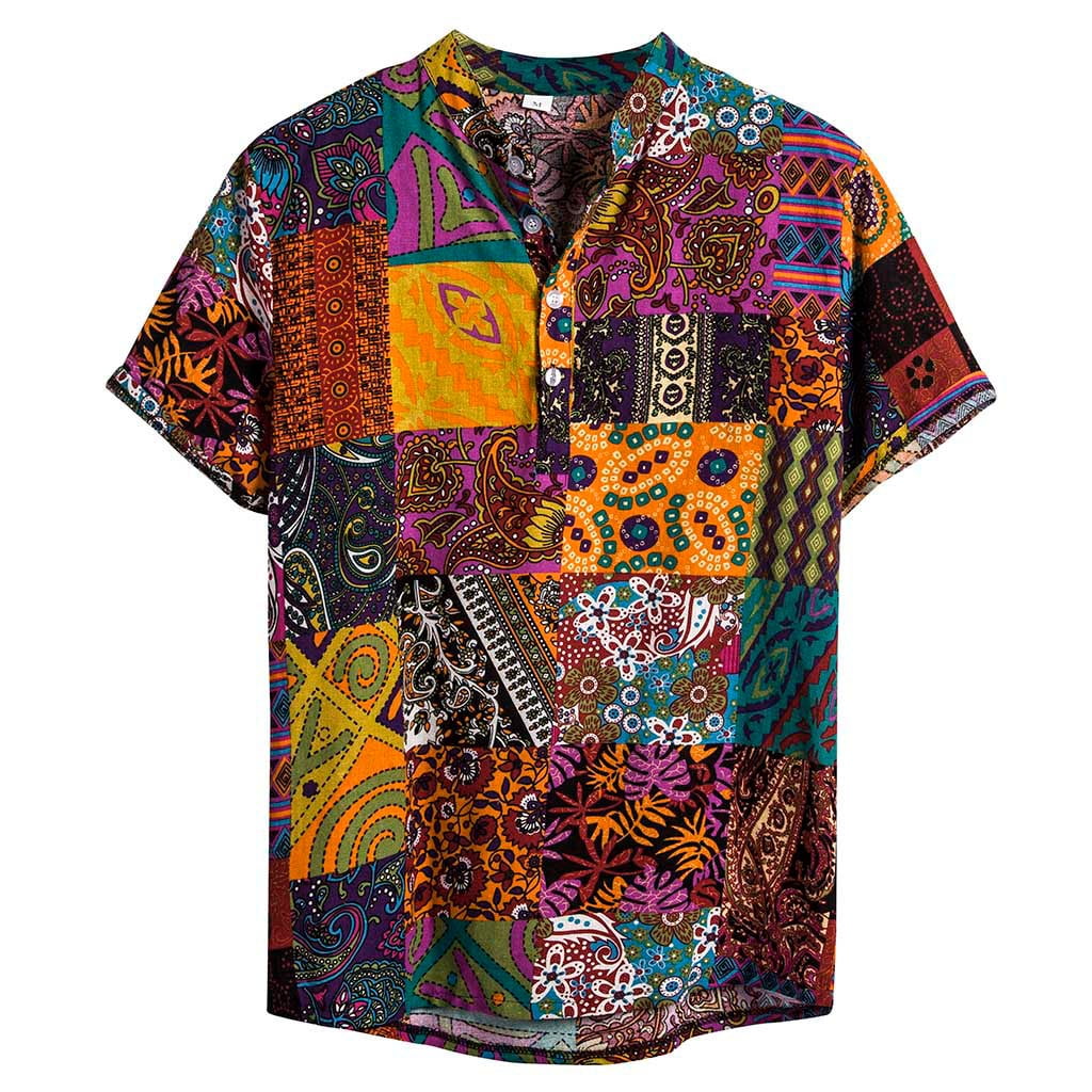 floral chemise en soie imprimÃ©e homme