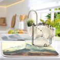 thumbnail image 5 of Kitchen Drying Mat 16x18In Drying Dish Mat Dish Drying Mats Kitchen Countertop Multi-Function Drain Drying Mat Kitchen Table A Mountain, 5 of 8