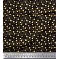 thumbnail image 1 of Soimoi Poly Georgette Fabric Artistic Leaves Print Fabric by Yard 52 Inch Wide, 1 of 5