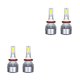 thumbnail image 1 of Speravity 1 par de bombillas de luz alta y baja para coche COB LED faro 36W 6000K bombilla delantera accesorio automotriz H8/H9/H11 y 4 2piezas Speravity CBP127189, 1 of 5