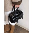 thumbnail image 4 of Bolso de mano de diseño retro francés de alta gama con múltiples bolsillos, sencillo y versátil, estilo de viaje, bandolera de un solo hombro, moderno, 4 of 5