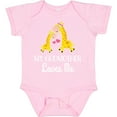 thumbnail image 3 of Inktastic My Godmother Loves Me Giraffe Boys or Girls Baby Bodysuit, 3 of 5