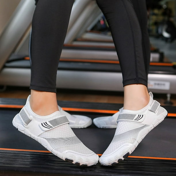 Zapatos Acuáticos Aqua Shoes Zapatos de escalada transpirables resistentes al desgaste para mujeres y hombres (blanco47) Likrtyny Tenis De Mujer Tenis De Hombre