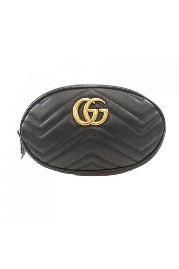 Pre-Owned Gucci GG Marmont 476434 DSVRT Waist Bag (Good)