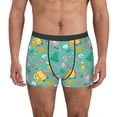 thumbnail image 4 of Wukai Happy Summer Print Men’s Underwear Breathable Boxer Briefs,&nbsp;Moisture Wicking & Breathable-Large, 4 of 7