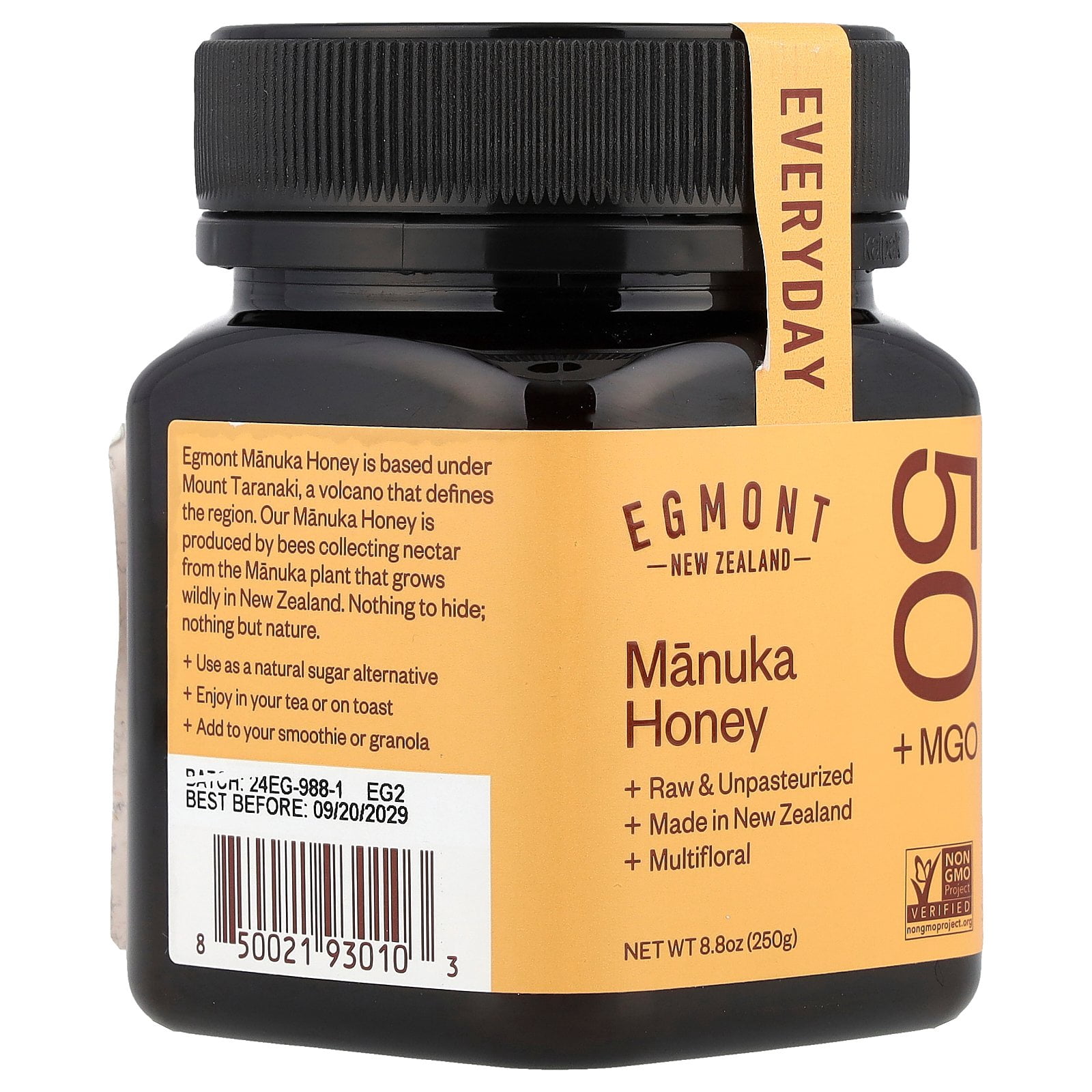 Egmont Vitality Manuka Honey UMF10+ MGO265+ 8.8oz - Walmart.com