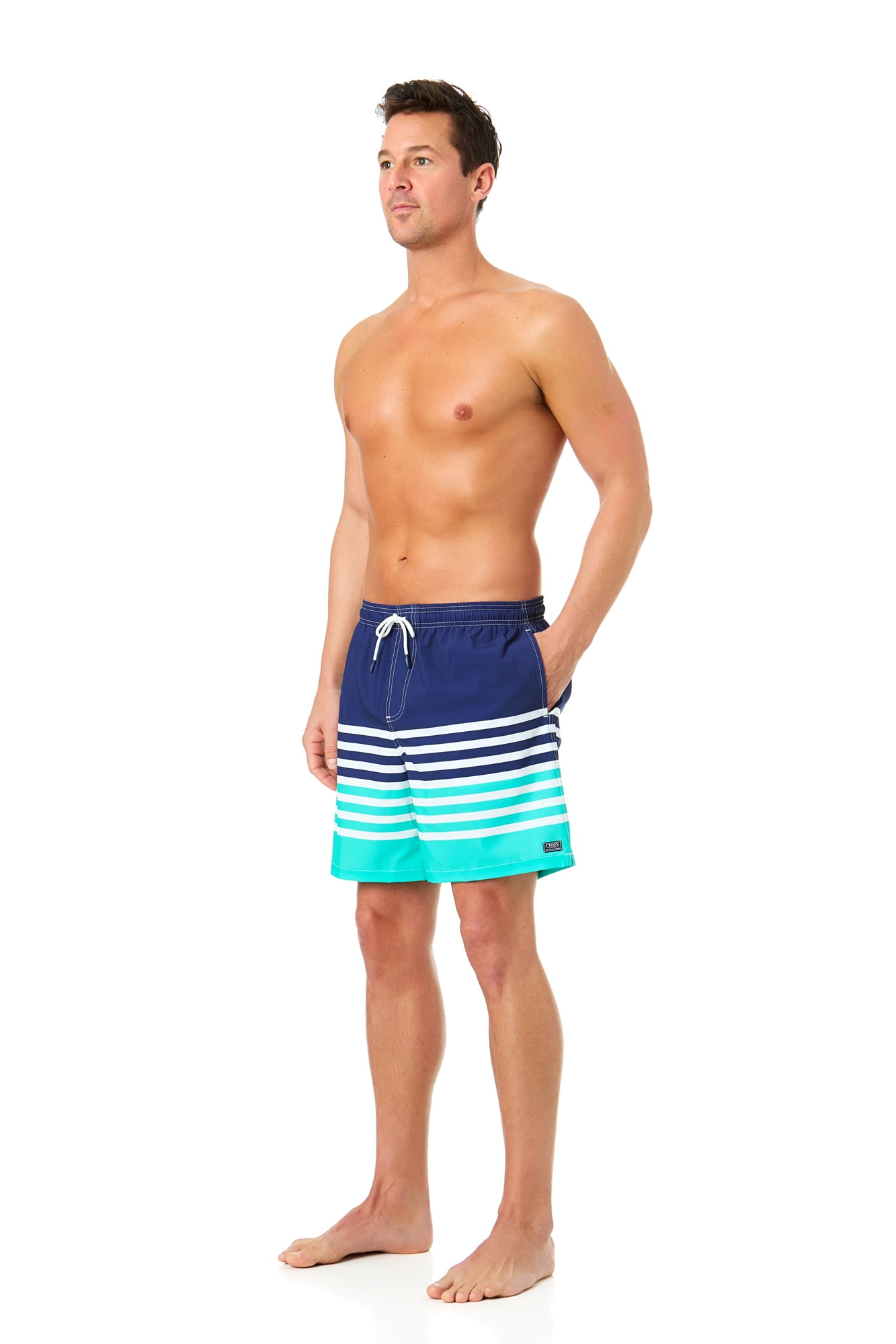 Chaps Mens Swim Trunks, 7" Inseam, Sizes S-3XL