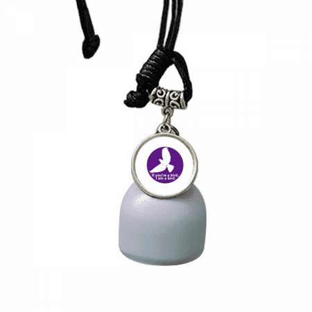 

Romantic Film Classical Words Birds Wind Chimes Bell Car Pendant