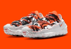 NIKE MENS SIZE 9 ISPA MINDBODY KOI FISH WHITE ORANGE BLACK DH7546-100 Nike Air Max ISPA Mindbody Koi Fish White Total Orange Black  main image 3