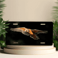 thumbnail image 4 of 1 Pcs Durable License Plate Covers & Frames, Flying Dove For Decorative Front, Waterproof For Decoration Aluminum License Plate Covers & Frames Cover For Men Women, 12" X 6", 4 of 6