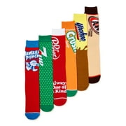 Dr. Pepper Men's Crew Socks, 6-Pack