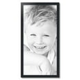 thumbnail image 2 of ArtToFrames 17" x 35" Black Satin Picture Frame, 17x35 inch Black MDF Poster Frame (WOM-5180), 2 of 8