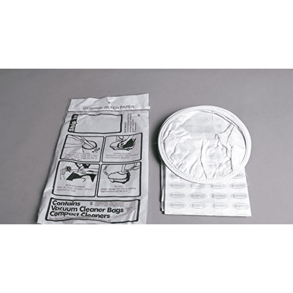 Compatible with Compact / Compatible with Tristar Genuine Vacuum Cleaner Filter Paper Bags (5 bags)